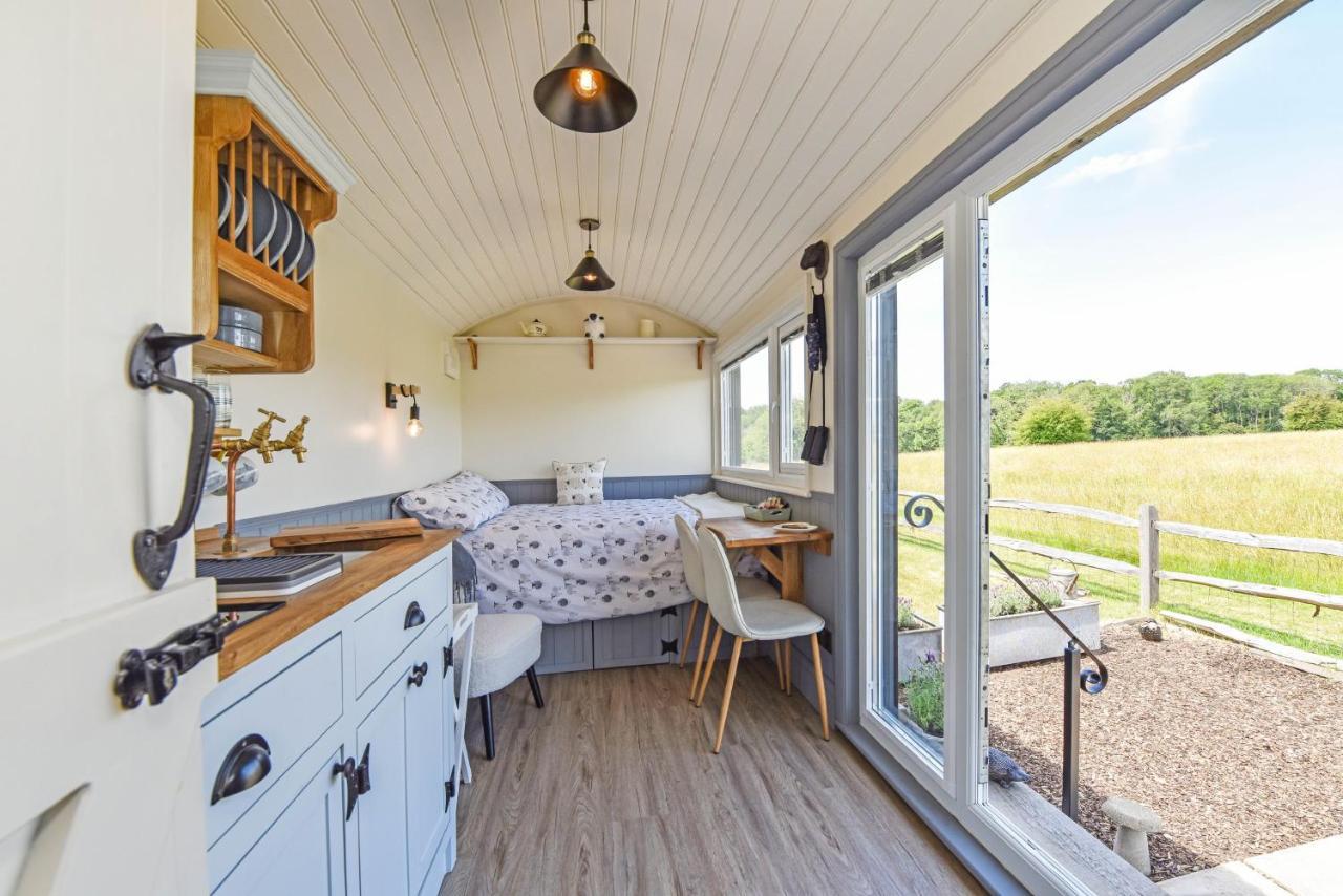 Crabden Shepherd Hut - Blendworth Villa Waterlooville Ngoại thất bức ảnh